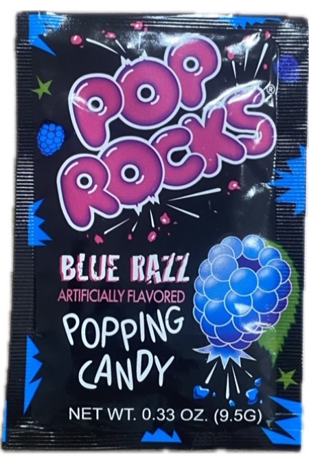 Pop rock bleu razz